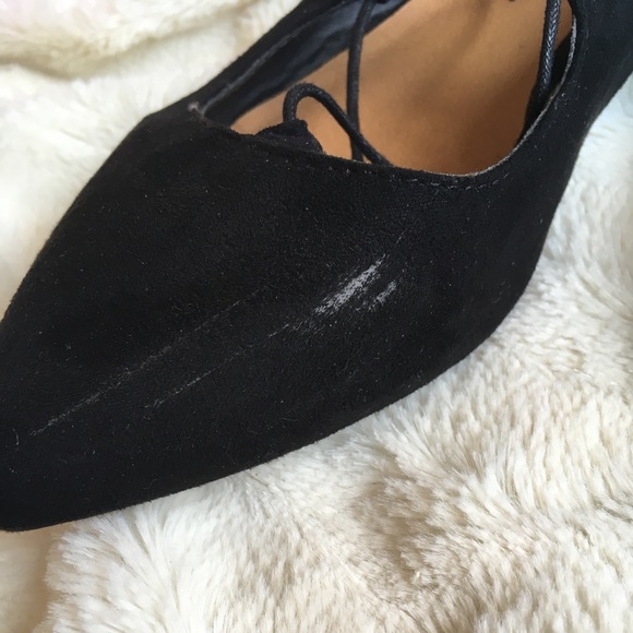 Mossimo Kady Pointed Toe Lace Up Flats - Picture 4 of 5